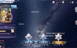 SAINT SEIYA AWAKENING -INICIANTES COM GEMAS AVANÇADAS