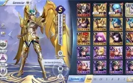 SAINT SEIYA AWAKENING -INICIANTES COM GEMAS AVANÇADAS