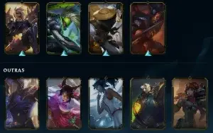 Conta League of Legends Full Acesso - 102 Champs e 59 Skins