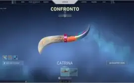 Conta Valorant Platina 2 com skin