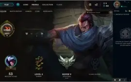 Conta League Of Legends Prata 5