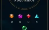 Conta lol lvl 230 com 362 skins