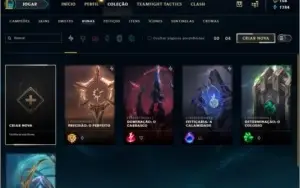 conta lol level 30 unranked