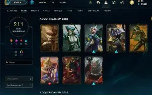 Vendo conta do lol barato para sair rapido