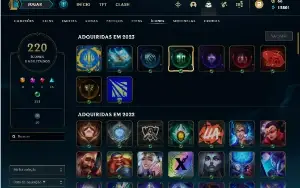 Vendo conta do lol barato para sair rapido