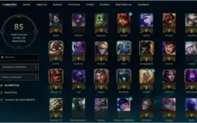 Conta Diamante 1 bom MMR (ranking lolskill)