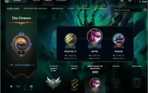 LEAGUE OF LEGENDS 250 SKINS ACCOUNT