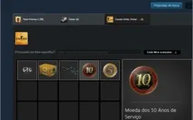 Conta steam old 17 anos