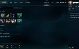 Conta de League os Legends