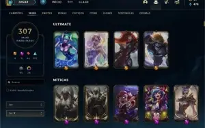 Conta Valorant Beta + LoL 307 skins