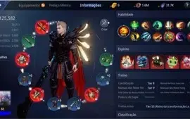 Conta Mir4 Server SA - Guerreiro lvl 88 - 125k POWER