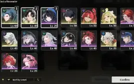 Conta Wuthering Waves UL 33 Data Bank Lv 14 JiyanBISS+Yinlin