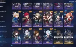 Vendo conta de Honkai Star Rail