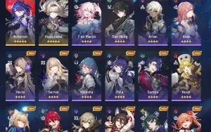 Vendo conta de Honkai Star Rail