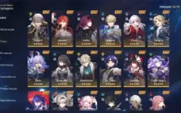 Vendo conta de Honkai Star Rail