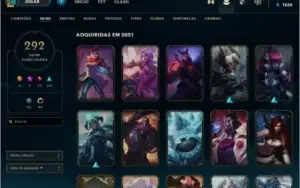 Vende-se conta do LoL