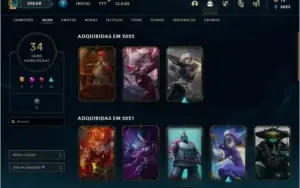 Conta + dados de criação detalhado