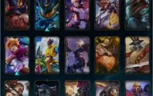 Conta league of legends 59 skins, prata 1.
