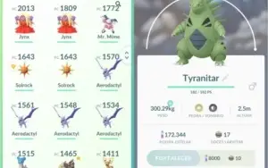 Vendo conta pokemon go lvl 30 instinct (12) + 3000 moedas