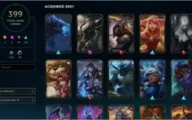 Conta League of Legends Season 03 RECHEADA