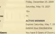 Conta aqw de 11 anos e com 12 meses de member!