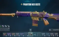 Conta Valorant Vandal Gaia, Operator Araxys, Sheriff Neo Oes