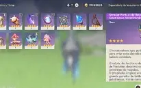 Neuvillete + Arma Assinatura + Mona + Diluc + Lança de Hutao