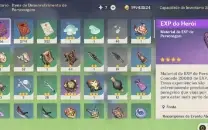 Neuvillete + Arma Assinatura + Mona + Diluc + Lança de Hutao