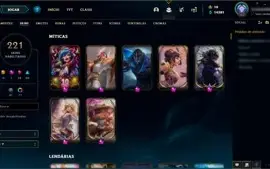 Conta lol main kat diamante