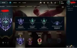 Conta League Of Legends D2 Flex - 222 skins