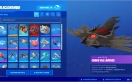 Conta Fortnite com 21 skins, 1500 vbucks + Epic com GTA V...