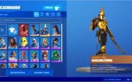 Conta Fortnite com 21 skins, 1500 vbucks + Epic com GTA V...