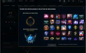 Conta LOL platina 4