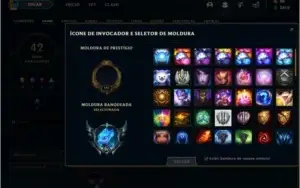 Conta LOL platina 4