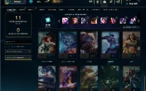 Ferro 4 com 30 Champs e 4 Skins + Honra 3