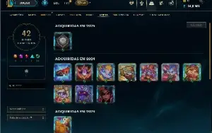 Ferro 4 com 30 Champs e 4 Skins + Honra 3
