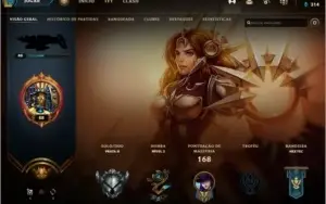 Conta League of Legends - Prata II