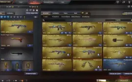 Conta Crossfire AL Major com 4 Semi Vip+MNS