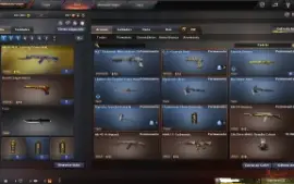 Conta Crossfire AL Major com 4 Semi Vip+MNS