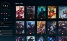 LoL ouro 2, 144 skins