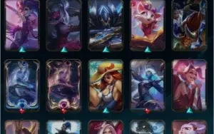 Conta Platina 1 com 183 skins, diamond iv na s10, 130 champs