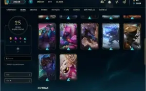 Conta Unranked com 6 Gemas