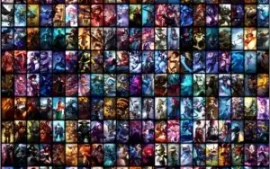 Conta Ouro 1 all champs 417 skin