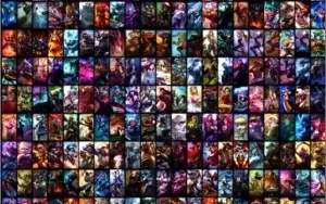 Conta Ouro 1 all champs 417 skin