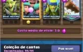 CONTA CLASH ROYALE LVL 13 + CV9 SEMI FULL CLASH OF CLÃS