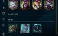 CONTA LEAGUE OF LEGENDS / MAIN SUP / GRÃO MESTRE