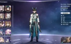 Dan Heng - Blade - Seele -Jing Yuan -Luocha  - ND 65
