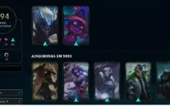 Conta mestre, full champions, 194 skins