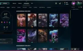 Conta  lol 114 CAMPEÃO