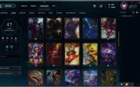 Conta  lol 114 CAMPEÃO